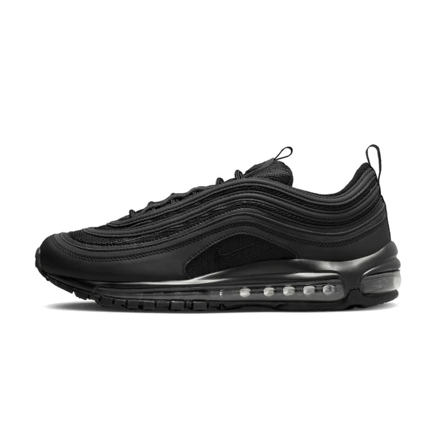 E3C1CA2F-EFF6-4BD1-B65D-AB1F779991B6.png Nike Air Max 97 (Triple Black) - Слика 1