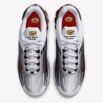 Nike Air Max Plus 3 (White Grey Red) - Слика 3